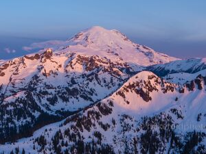 Mount Rainier Aerial Photography