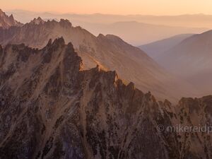 North Cascades Washington Pass Aerial Photography