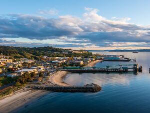 Puget Sound Edmonds Mukilteo Aerial Photography