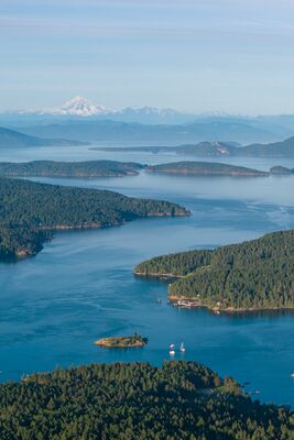 Mount Baker Beyond Shaw Island default