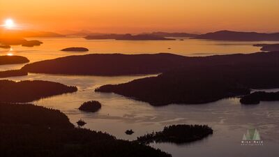 San Juan Islands Golden Sunset default