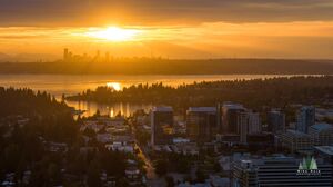 Bellevue and Eastside Aerial Photography Aerial photography of Bellevue and Seattle’s Eastside, including downtown Bellevue, Lake Washington, Mercer Island,...